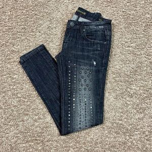 Cult of Individuality Teaser Skinny Jeans, Size 24